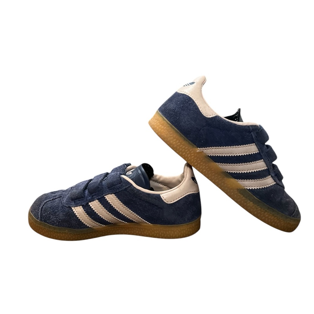 Adidas Gazelle Kids Blue Sneakers Size 13